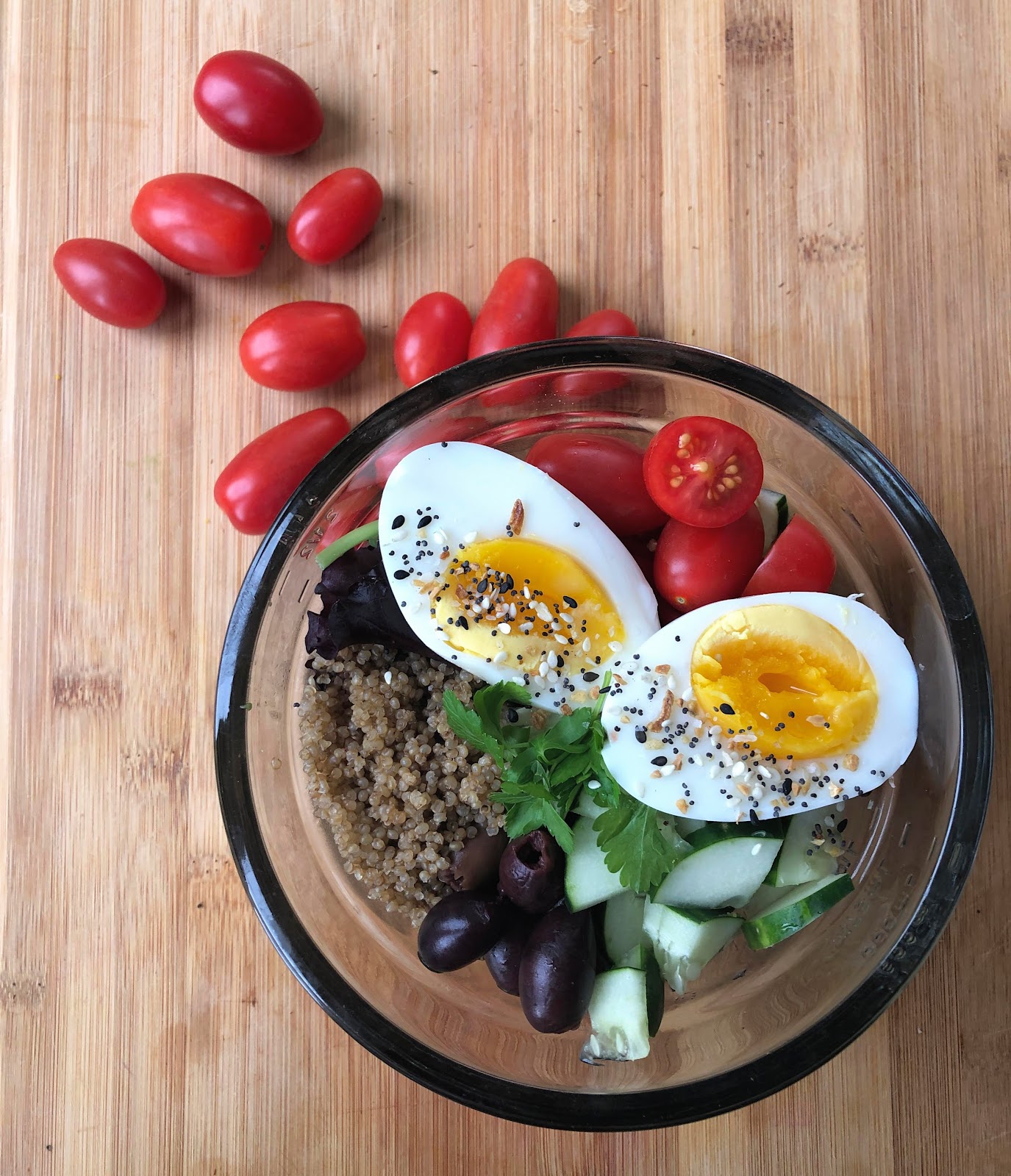 Breakfast Salad, 3 Ways