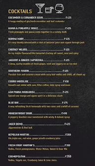 Mahesh Cook menu 1