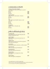 Foxtrot Gastropub menu 2