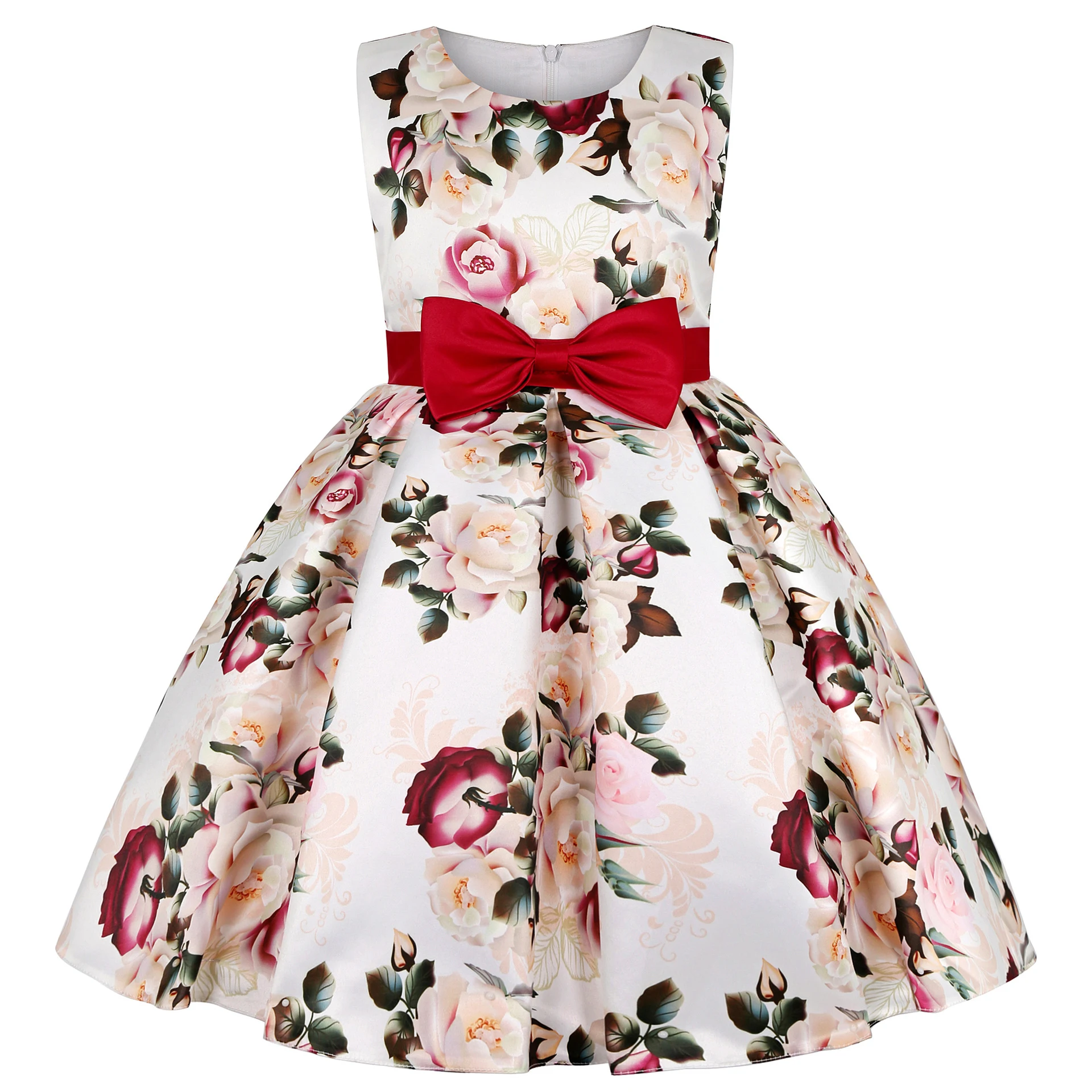 Title 7, Printed Princess Dress for Children and Middle-...