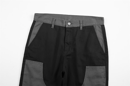 Title 5, Mens Hip Hop High Street Logging Pants featuri...