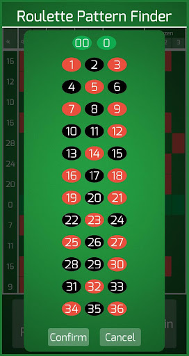 Roulette Pattern Finder for Outside Bets