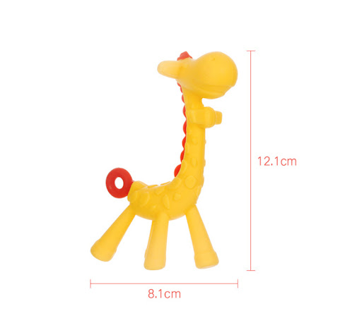 Title 4, Silicone Bebe Banana Teether Toy Soothes sore g...