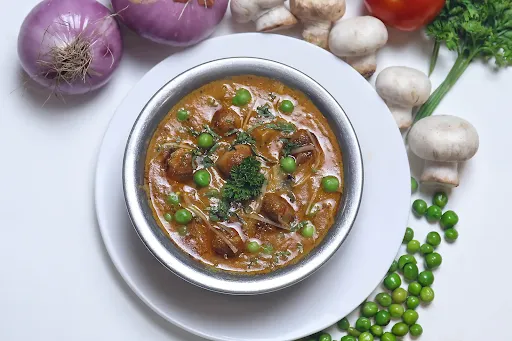 Mushroom Matar Masala