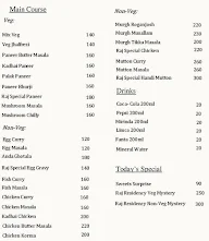 Hotel Raj Residency menu 2