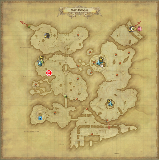 トレジャーハントMAP G12地図座標