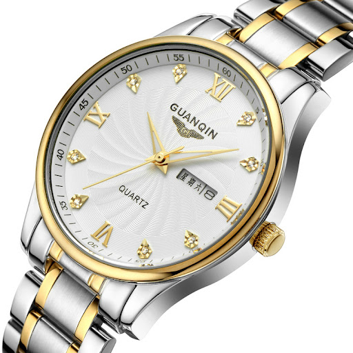 Title 3, Ladies quartz watch with steel belt. Offers bot...