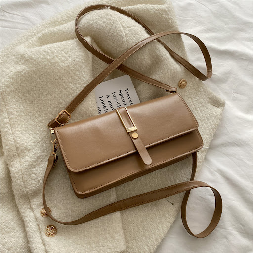 Title 4, French Texture Popular Niche Shoulder Bag Messe...