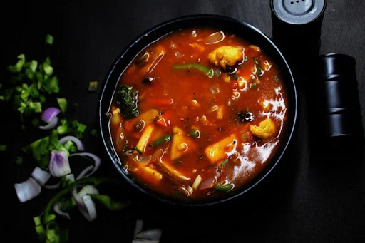 Mix Veg Hot In Schezwan Sauce {Serves 2-3}