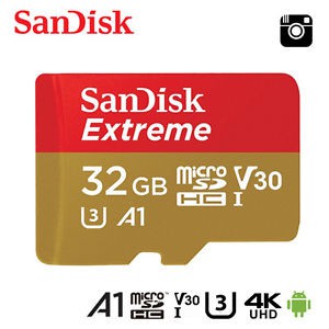 Thẻ Nhớ Microsdhc Sandisk Extreme 667X A1 V30 32Gb Uhs - I U3 100Mb/S - Kèm Adapter (Vàng) - Nhất Tín Computer