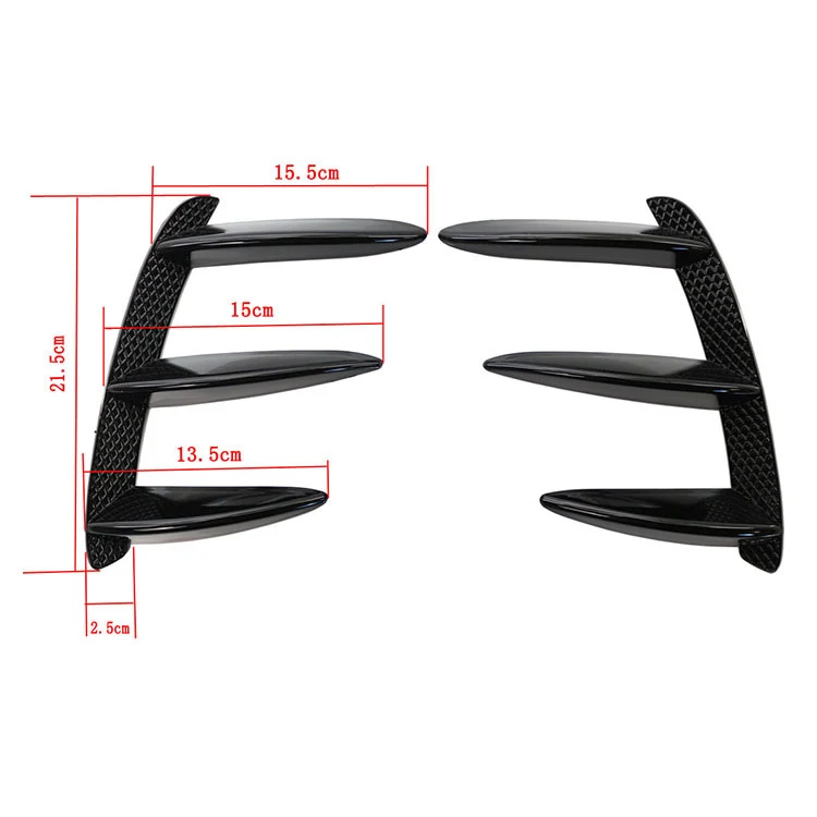 Mace Blade Kanat Vents achterbumper voor verbeterde aerodynamica en koeling. Geef je auto een agressieve look en optimale prestaties.