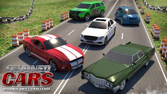 Chained Cars Highway Drift Challenge 3D 1.0 APK + Mod (Uang yang tidak terbatas) untuk android