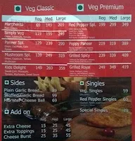 The Red Pepper menu 1