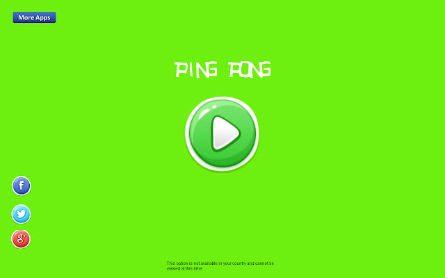 Ping Pong chrome extension