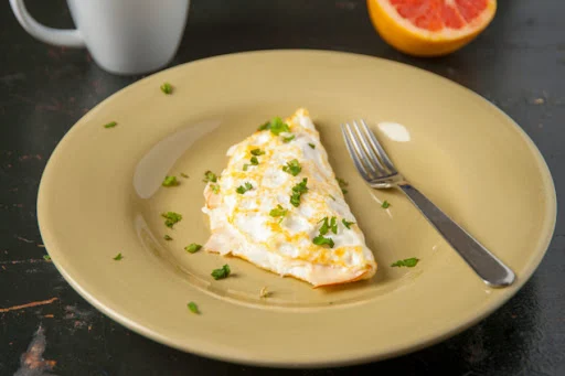 White Egg Masala Omelet