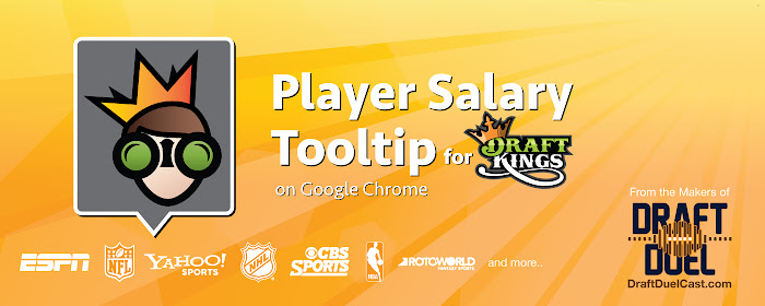 Player Salary Tooltip for DraftKings marquee promo image