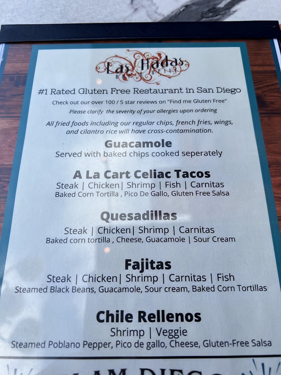 I love the different safety precautions they had in place to ensure that this meal was safe for a celiac! And do yourselves a favor and try the Carne Asada fajitas!!!