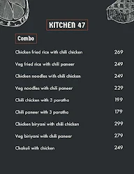 Kitchen 47 menu 5