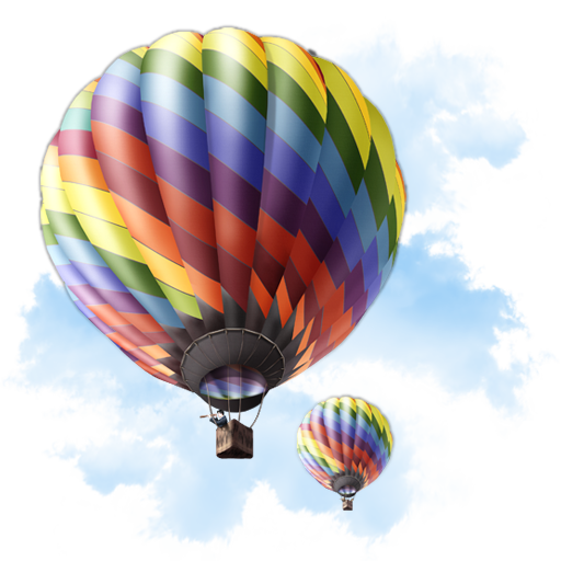 иконка balloon, воздушный шар, аэростат,