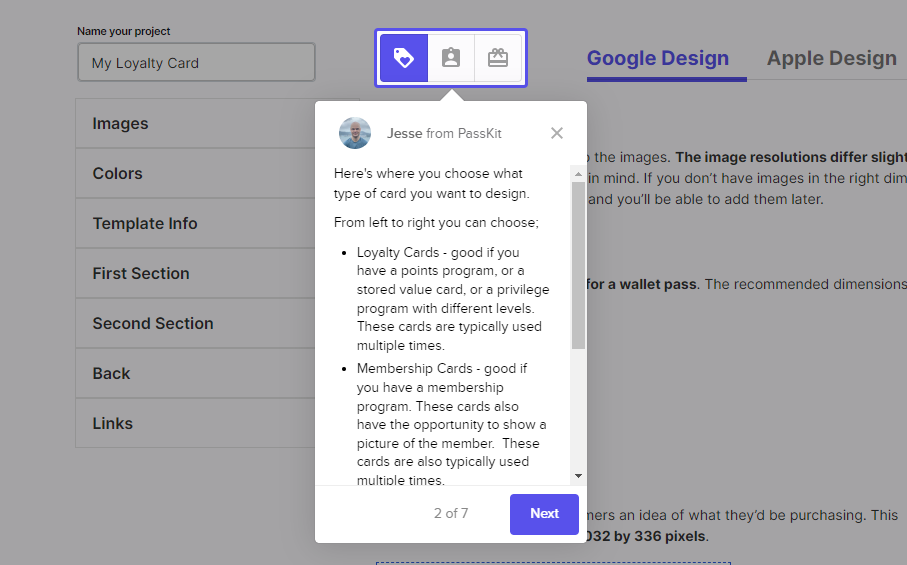 loyalty card template