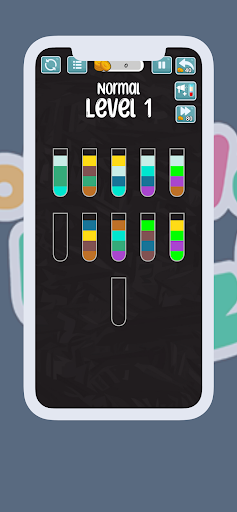 Screenshot Color Water Puzzle