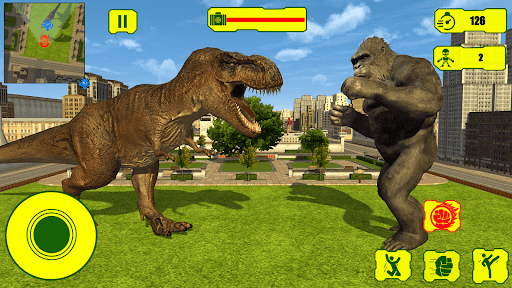 Screenshot kong vs Godzilla Rampage Game