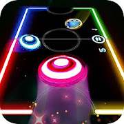 Glow Air Hockey 2 Players Online 1.0 Icon