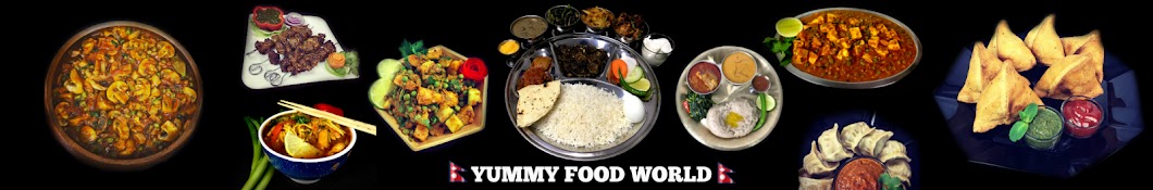 Yummy Food World Banner