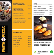 Fasta Pizza menu 1