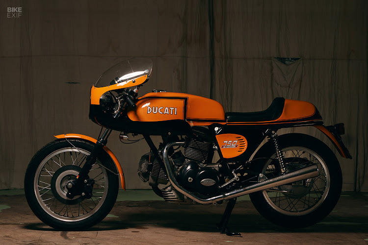 The 1972 Ducati 750 Sport 'Z Stripe'