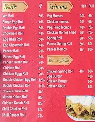 Kathi Roll & Chinese Fast Food menu 4