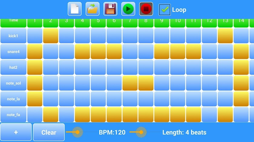 Music Maker Screen 2