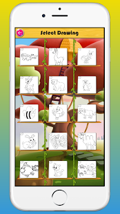 Coloring Book Cartoon Animal(圖2)-速報App