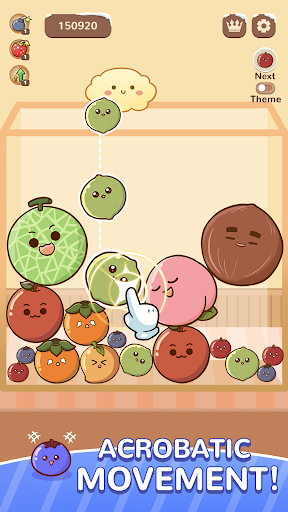 Screenshot Fruit Merge Drop Saga