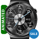 Brushed Metal HD Watch Face 4.1 APK تنزيل