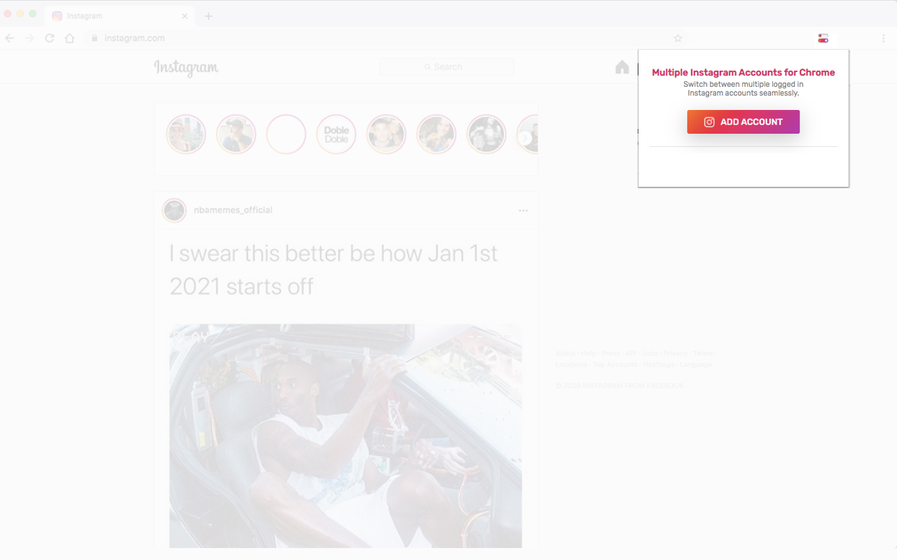 Multiple Instagram Accounts Switcher Preview image 3