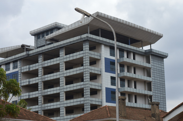 An image of the Education resource center, at Kenya Institute of Curriculum Development whose construction began in 2011