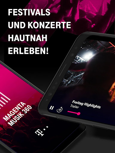MAGENTA MUSIK 360 Exklusive Konzerte live streamen