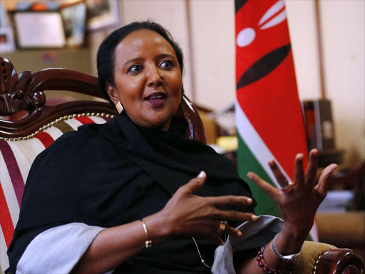 Sports CS Amina Mohamed /JACK OWUOR