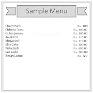 Aggarwal Bikaneri Sweets menu 1