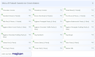 Prakash Sweets-Ice Cream-Bakers menu 3