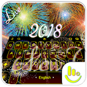 Live 3D 2018 Sparkling Fireworks Keyboard Theme 6.7.5 Icon