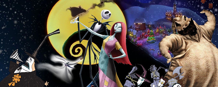 Nightmare Before Christmas HD Wallpaper Theme marquee promo image