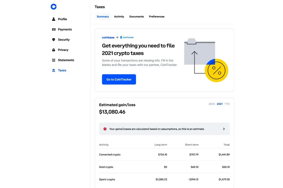 tax report