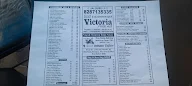 Victoria food hut menu 1