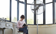 The World Health Organisation advises opening windows when you put on a fan to replace indoor air with outdoor air.