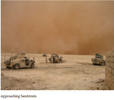 sandstorm war iraq kuwait