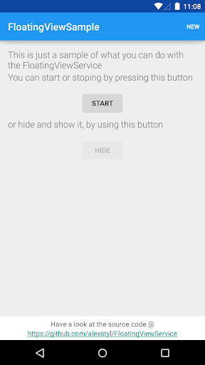 FloatingViewService Demo
