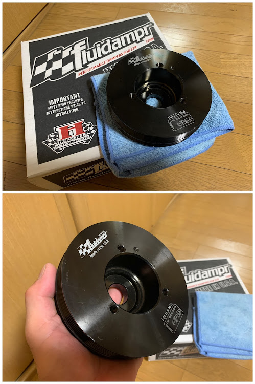 インプレッサ WRXのフルーダンパークランクプーリーに関するカスタム事例の投稿画像4枚目