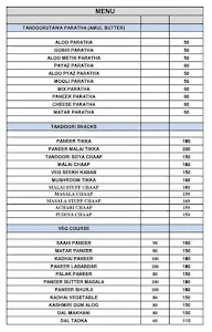 Masala Chowk menu 1